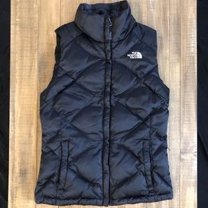 TNF Black North Face 550-Down Vest XS